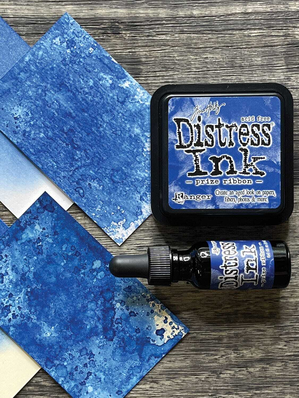Distress Ink Pad. Prize Ribbon