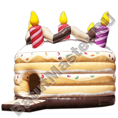 Коммерческий надувной батут "Торт"