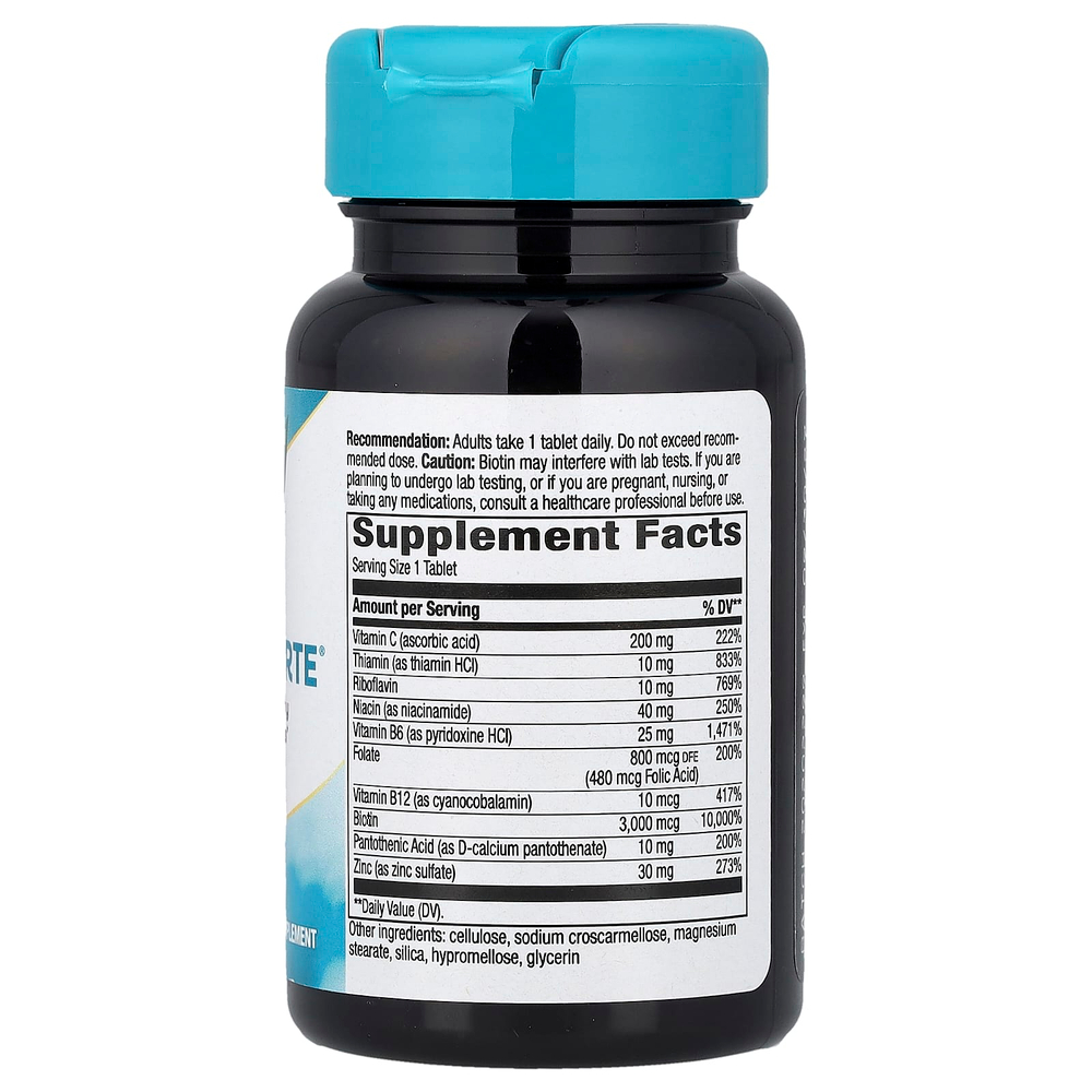 Nature's Way, Biotin Forte® с цинком, 60 таблеток