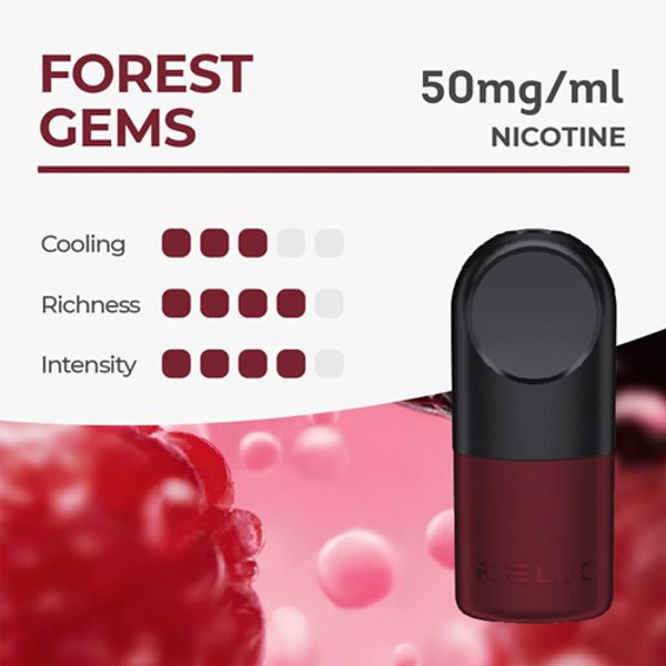 Купить Сменный картридж RelX Pro 1.9 ml - Forest gems 5% (2шт)