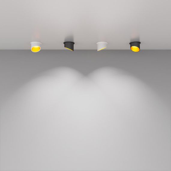 Встраиваемый светильник Elektrostandard 7005 MR16 WH/GD белый/золото a040981