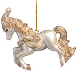 ЕЛОЧНОЕ УКРАШЕНИЕ "ЛОШАДКА" 8Х2,5Х10 СМ