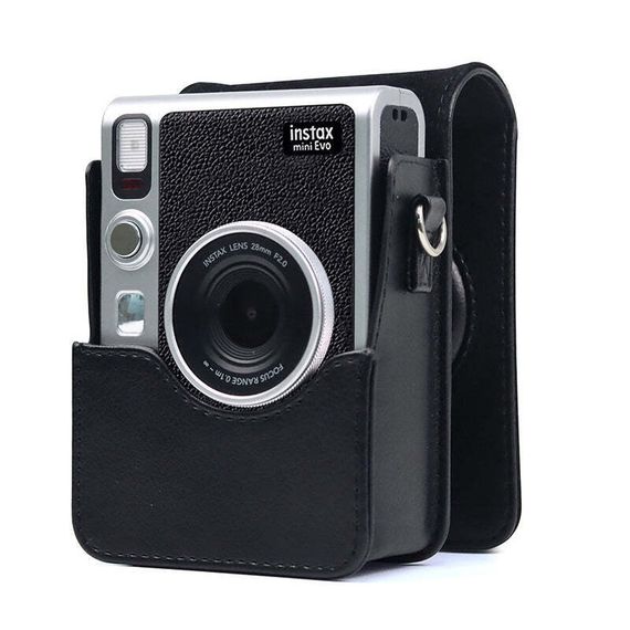 İnstax fotoaparat üzlüyü İnstax Mini EVO qara