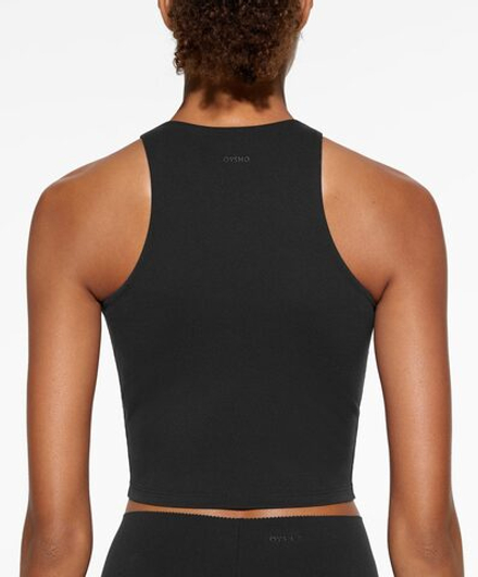 Oysho Майка Compressive, черный
