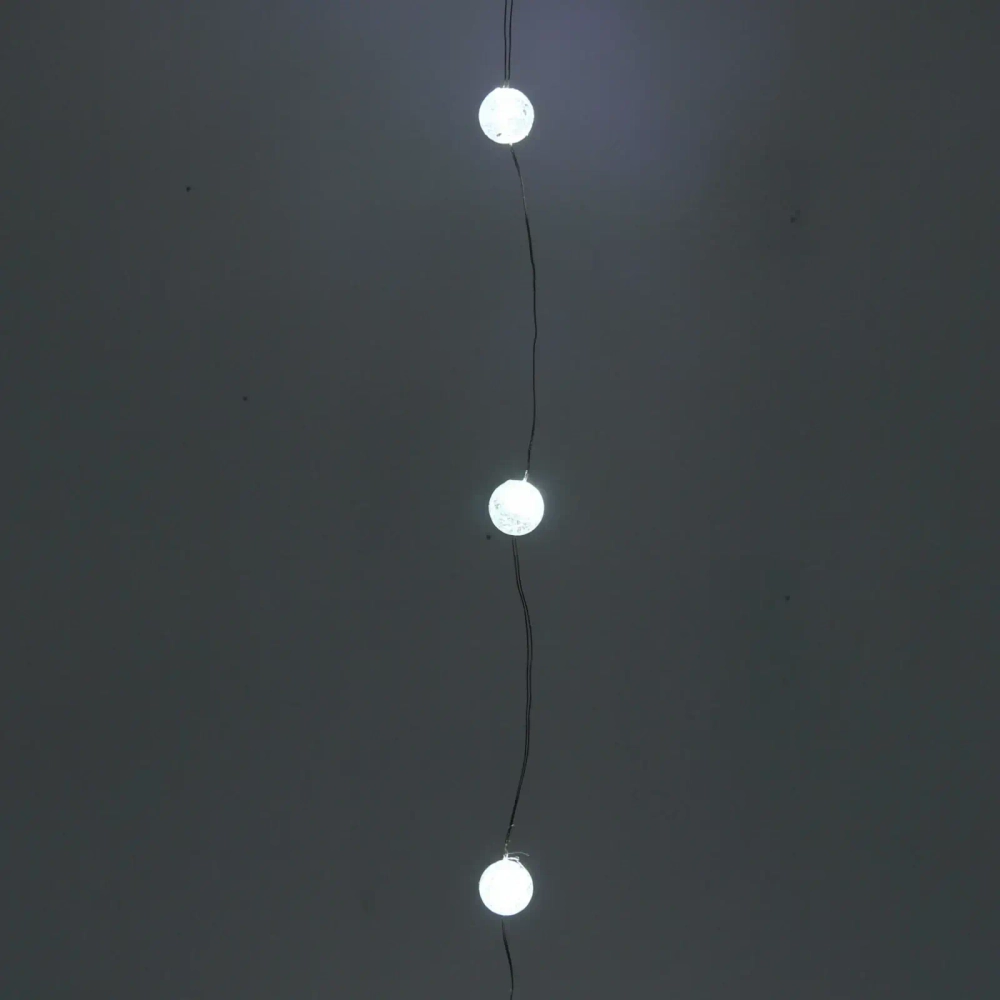 Гирлянда для дома ЗАНАВЕС «Жемчужина» ш3* в1 м 100 ламп LED, прозр. пров, 8 реж,IP-40, Белый (возможность соединения)