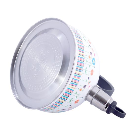 Чайник 1,8 л. из нержавеющей стали со свистком Kamille KM-1079 и нейлоновой ручкой