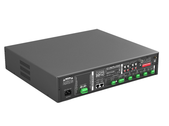 CVGAUDIO MDA-2240 профессиональный матричный двухзонный микшер-усилитель, мощность 2х240W/100V