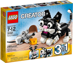 LEGO Creator: Пушистые зверюшки 31021 — Furry Creatures — Лего Креатор Творец Создатель