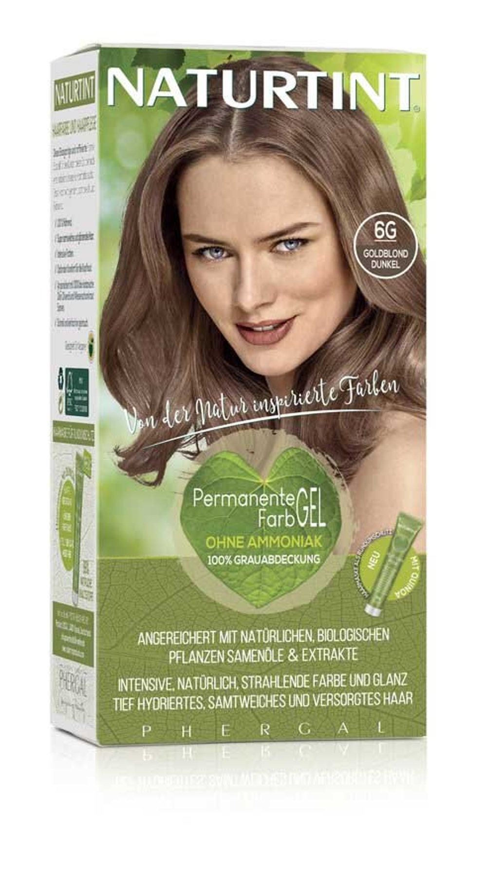 Цвет волос Naturtint 6G Золотисто-русый Темно-русый, 165 мл
