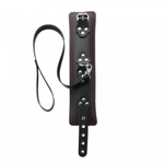 Ошейник с мягкой подкладкой и поводком