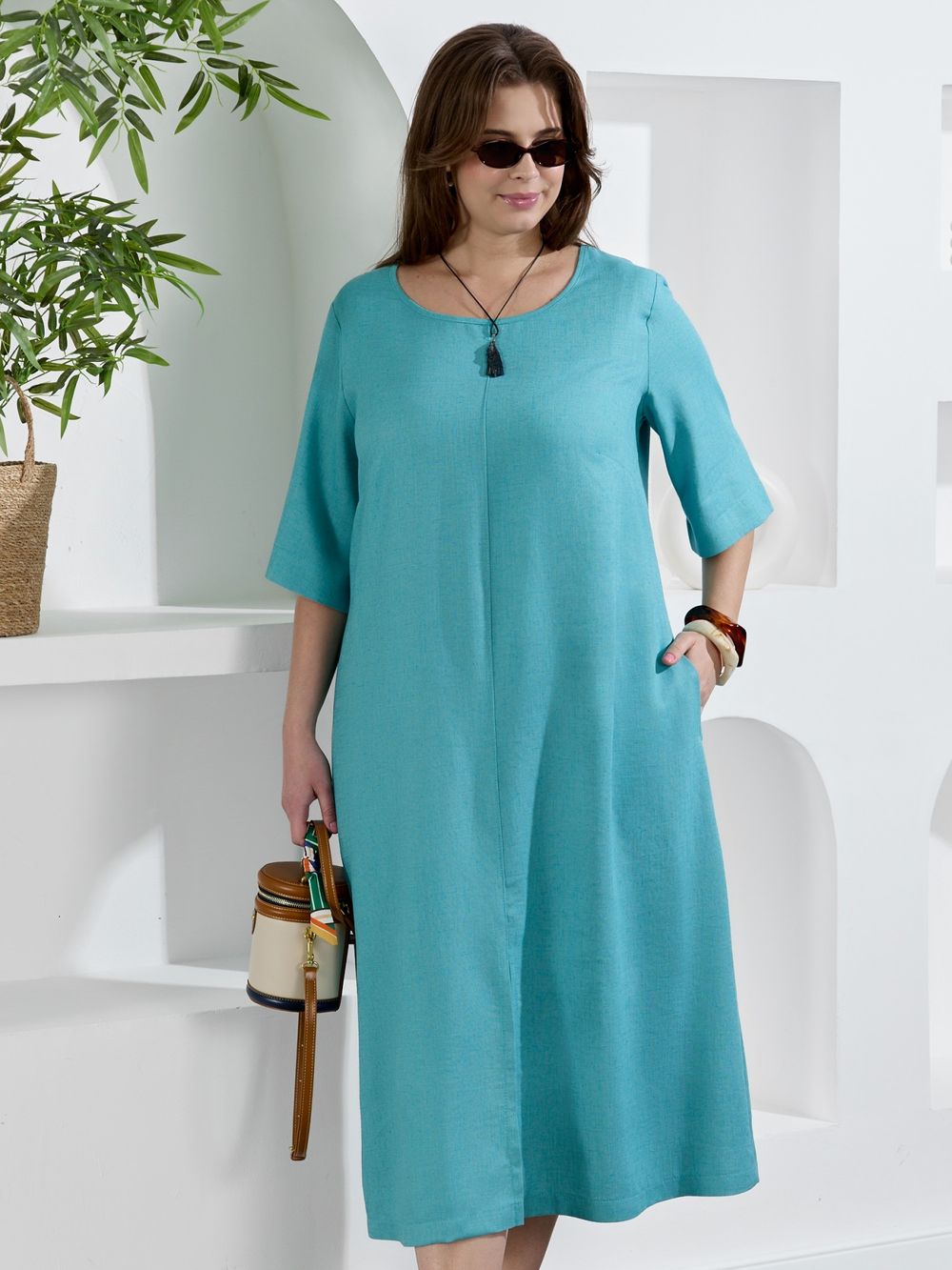 Платье Камео-1 Виотекс БИРЮЗОВЫЙ