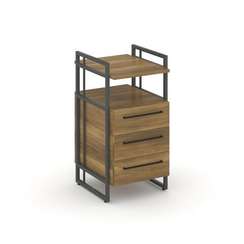 Rift Direct Тумба приставная RF.TPRR-001 Сандал Янтарный/Металл Антрацит/Черный Ручки 424*500*821