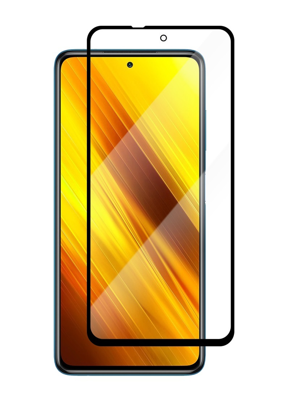 ✓ Стекло 6D c олеофобным покрытием для Xiaomi Poco X3, с отверстием под  фронтальную камеру, Veason - купить по отличной цене 🤑 в интернет магазине  caseport в Москве и СПб