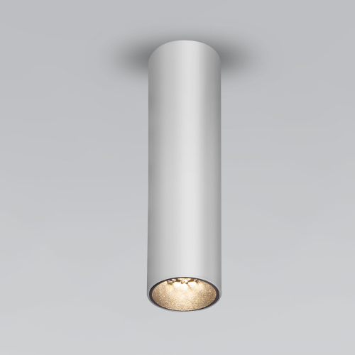 Накладной светодиодный светильник с антибликовой решеткой Pika 25031/LED 6W 4200K серебро