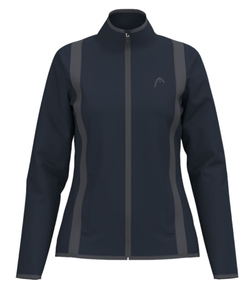 Женская Кофта теннисная Head Club 25 - небесный