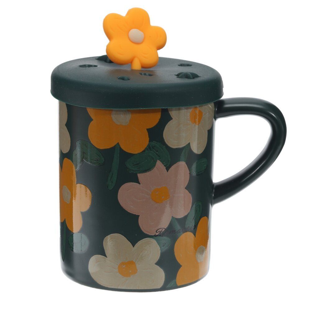 GAEM Кружка с крышкой, 400 мл, L12 W8,5 H12,5 см, 4в.