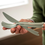 Набор столовых приборов klikk, organic, синий, 3 пред.