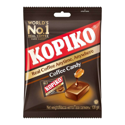 Леденцы кофейные Kopiko Coffee Candy 108г