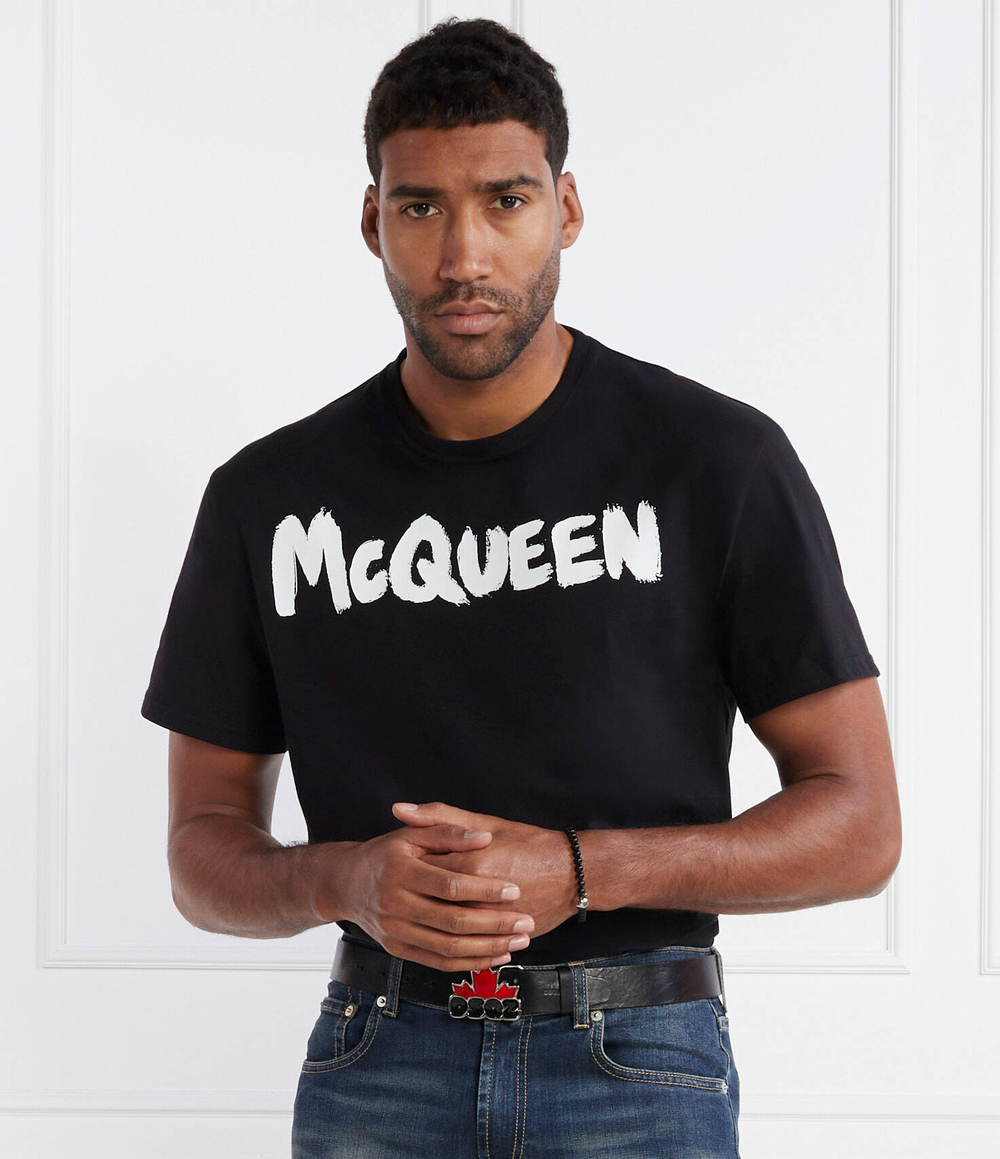 Футболка Alexander McQueen - черный(622104 QTZ57)