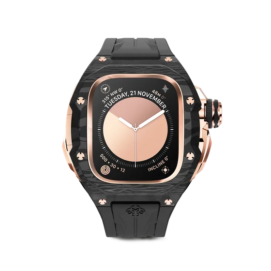 Корпус для Apple Watch Ultra RSCIII49 - Rose Gold Carbon