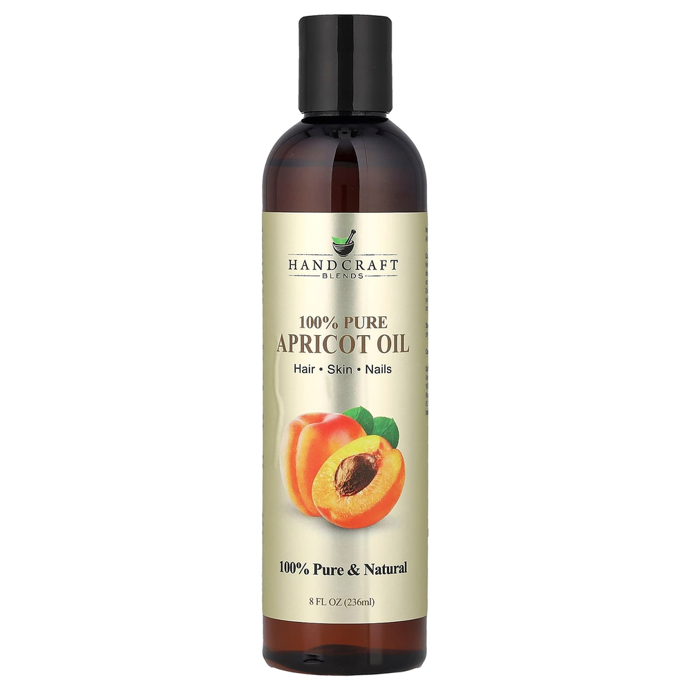 Handcraft Blends, 100% чистое абрикосовое масло, 236 мл (8 жидк. унций)