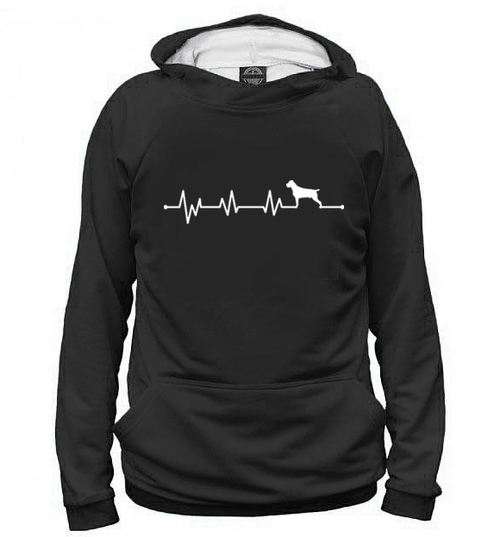 Толстовка "Кане Корсо - сердечный ритм"