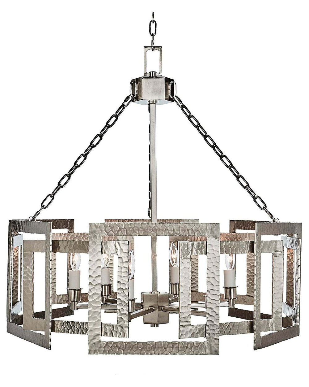 Серебряная люстра “Тобиас”