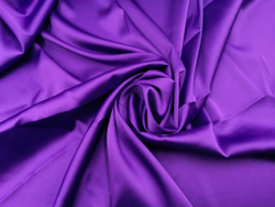 Атлас-стрейч, эластичный, бельевой, королевская сирень