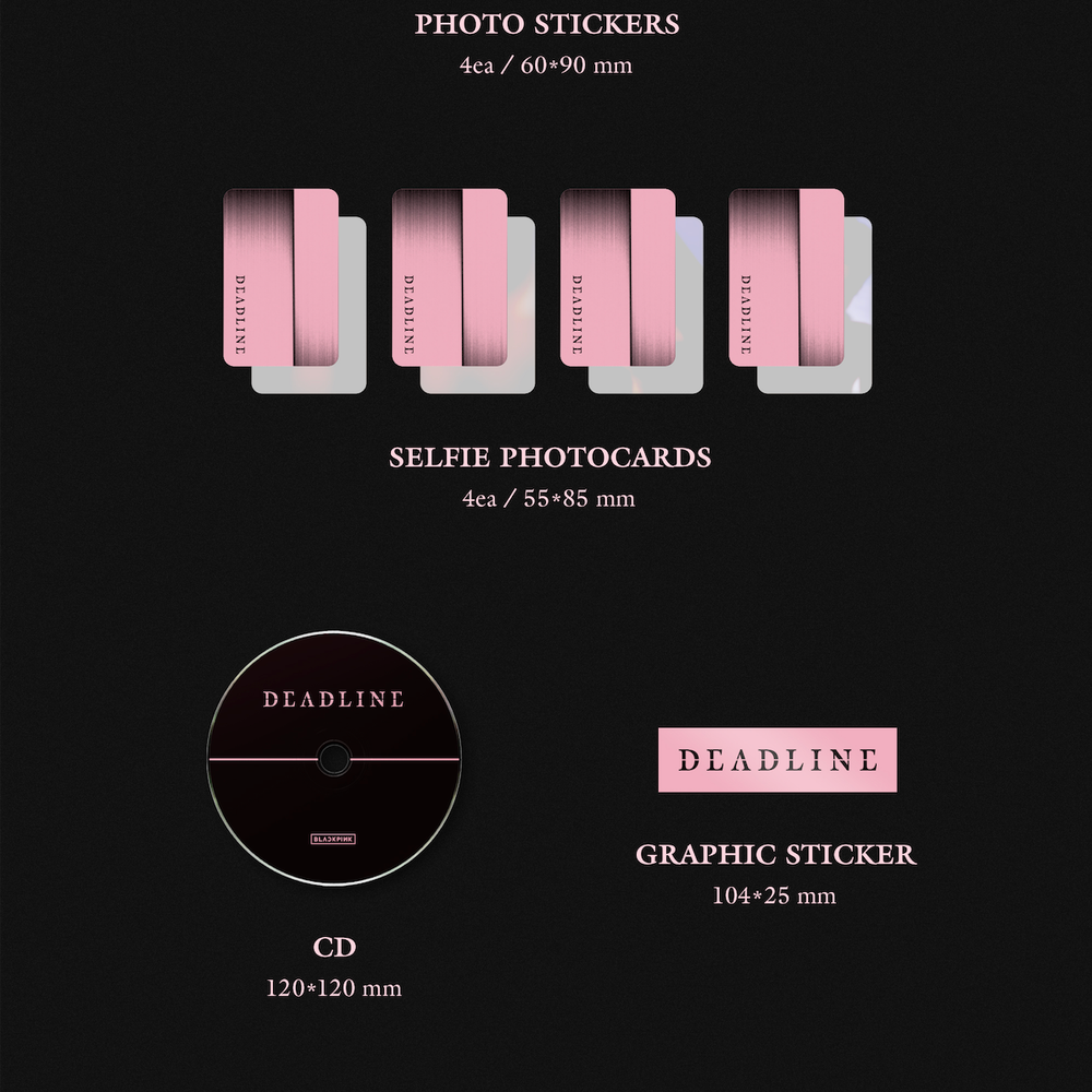 Альбом BLACKPINK 3rd MINI ALBUM [DEADLINE] (предзаказ от Weverse Shop)