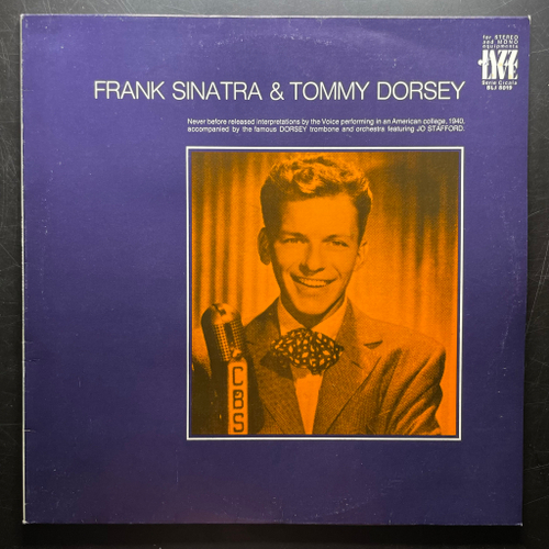 Frank Sinatra & Tommy Dorsey ‎– Frank Sinatra & Tommy Dorsey (Италия 1976г.)