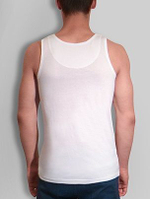 Мужская майка из хлопка (Размер: L) (Цвет: черный)