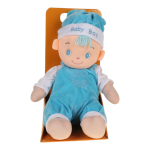 Пупс "мальчик в шапке" в упаковке 18х40х28см. (Hand)