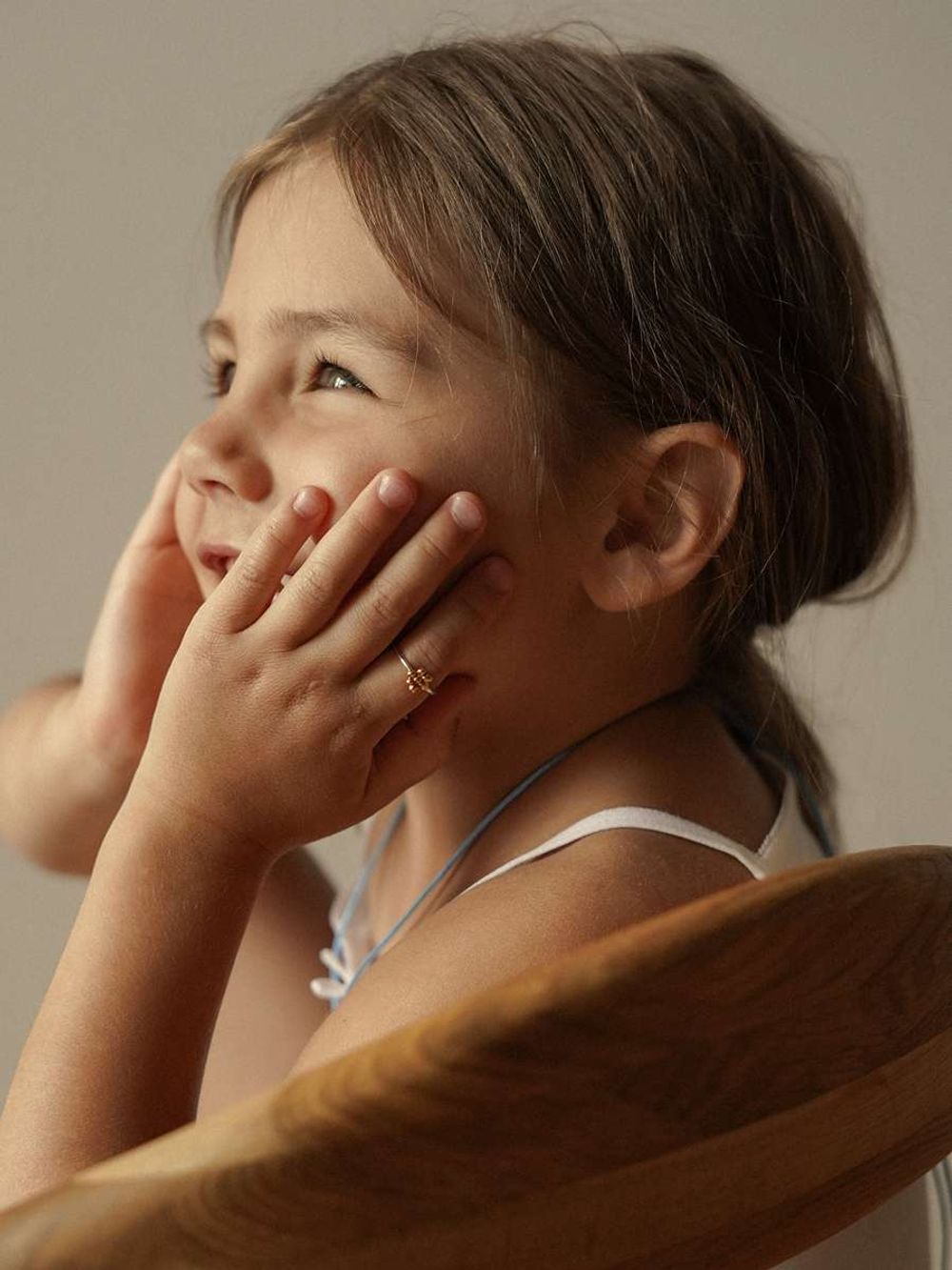 Кольцо Цветочек биколор