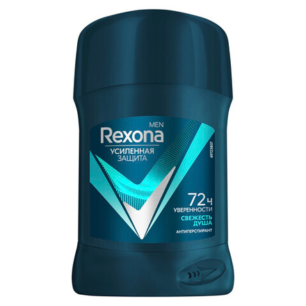 Rexona Men Дезодорант-антиперспирант стик Свежесть душа, 50 мл