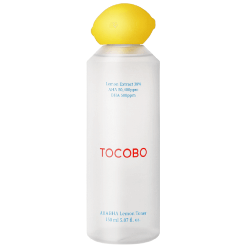 Кислотный тоник-эксфолиант с экстрактом лимона Tocobo AHA BHA Lemon Toner