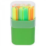 Счетные палочки СТАММ (50 штук) многоцветные, в пластиковом пенале, СП04