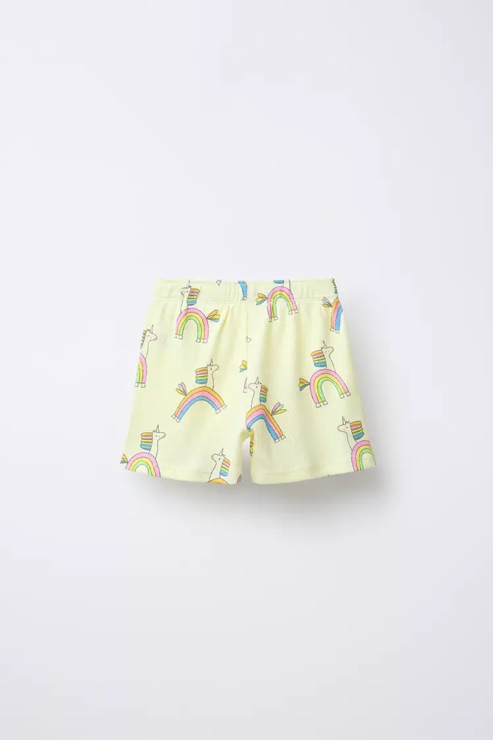 ZARA ПИЖАМА С ПРИНТОМ «ЕДИНОРОГ», ЖЕЛТЫЙ