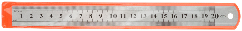 Линейка нержавеющая  200х19 мм 19002