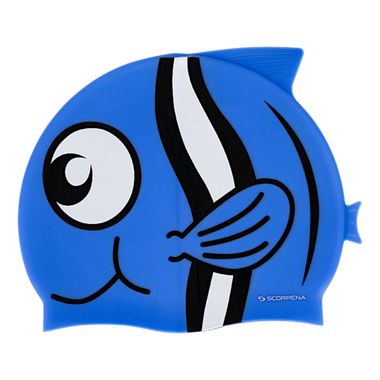 Шапочка для бассейна Scorpena Подростковая Синяя