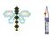 Конструктор Mıcro Waffle &quot;Dragonfly&quot; Стрекоза (150 деталей) Marioinex