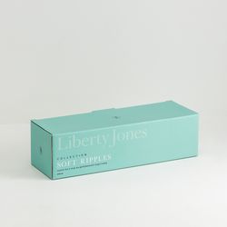 Набор из 3 чаш на деревянной подставке Soft Ripples, Dual Glazing, 200 мл