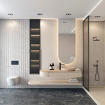 Встраиваемый влагозащищенный светильник PORT, 2?15 Вт макс., LED, GU5.3, IP65, корпус из полимера, цвет чёрный