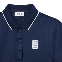 Мужское теннисное поло Lacoste Tennis Heritage Ultra Dry Stretch - navy blue