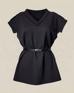 Жилет из джерси в черном