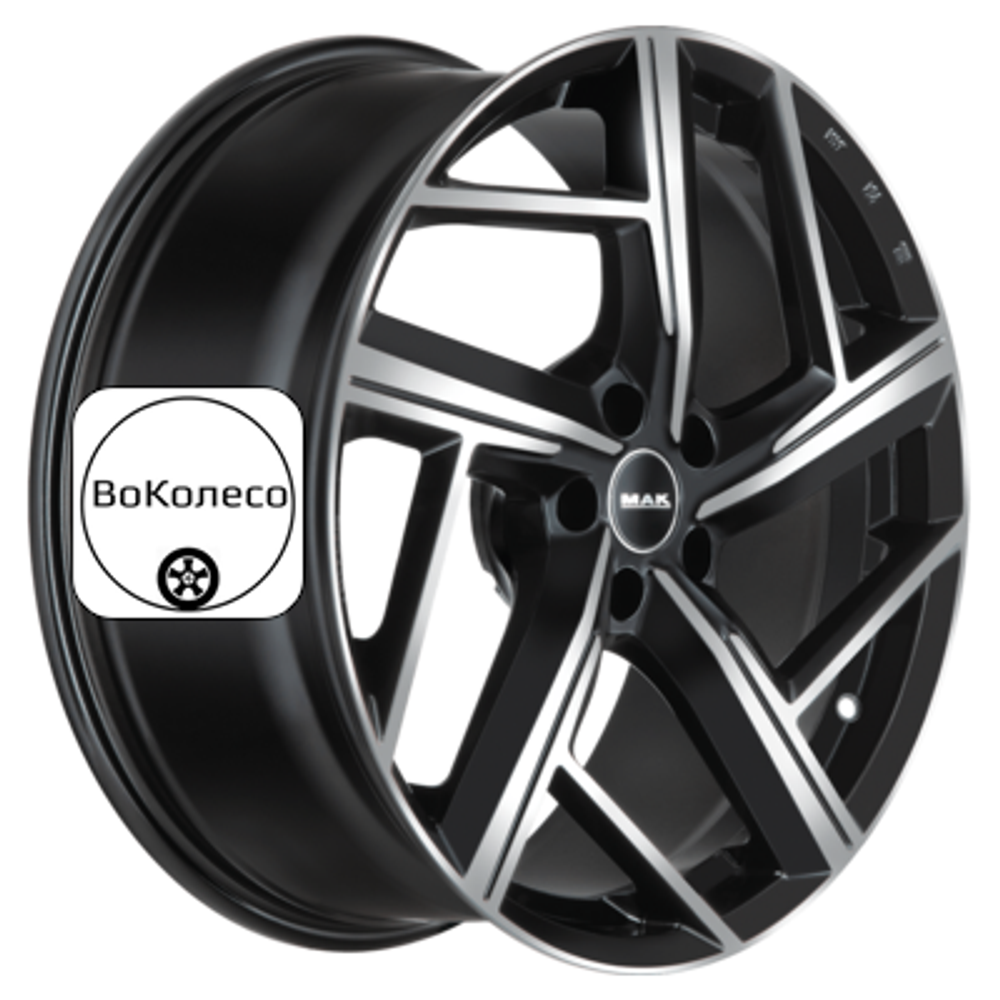 8x18/5x112 ET42 D66,45 Qvattro Black mirror MAK