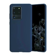 Cиликоновый чехол матовый 'Fortuna" для Samsung Galaxy S20 Ultra (Синий)