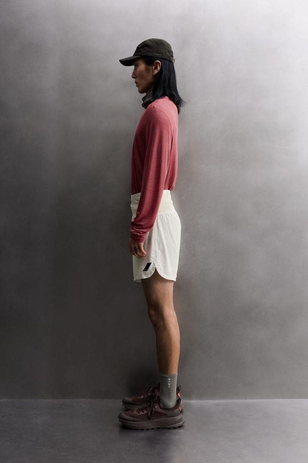 ZARA ШОРТЫ ДЛЯ ТРЕЙЛРАННИНГА 7”, БЕЛЫЙ