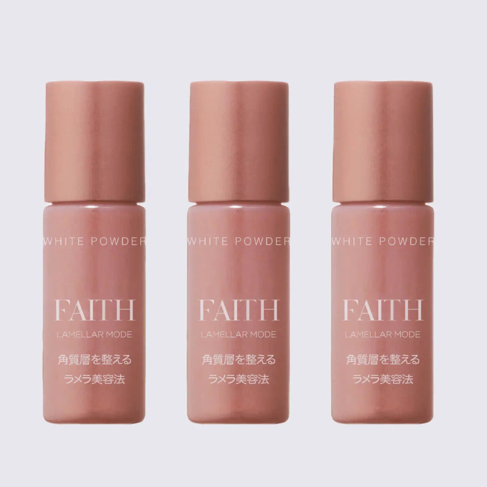 FAITH Пудра концентрат с витамином C 10% и гиалуроновой кислотой- Lamellar Mode WHITE POWDER , 4шт х 3г