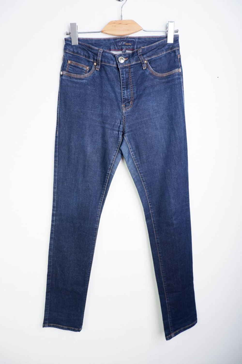 Джинсы модного оттенка, визуально на 44/46 размер