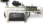 Светодиодные лампы H8/H9/H11/H16 Sariti K5 с обманкой, с вентилятором, 5500K, 12V, 50W (комплект, 2шт)